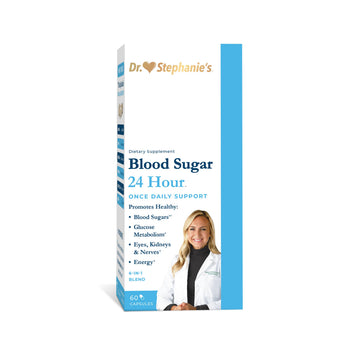 Pharmaganics Blood Sugar 24 Hour - 6 in 1 Formula with Cinnamon, Banaba, Chromium, Milk Thistle, & More - Once Daily Supplement Pharmaganics Au supplements