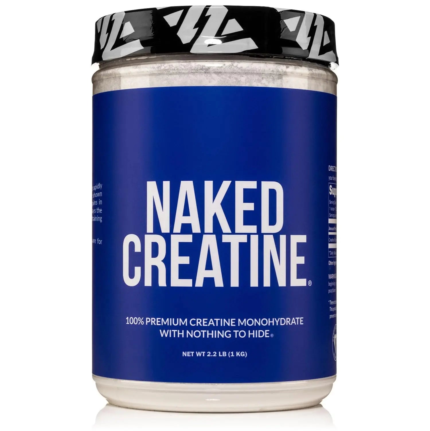 Pure Creatine Monohydrate – 200 Servings - 1,000 Grams, 2.2lb Bulk, Vegan, Non-GMO Naked Nutrition Au supplements