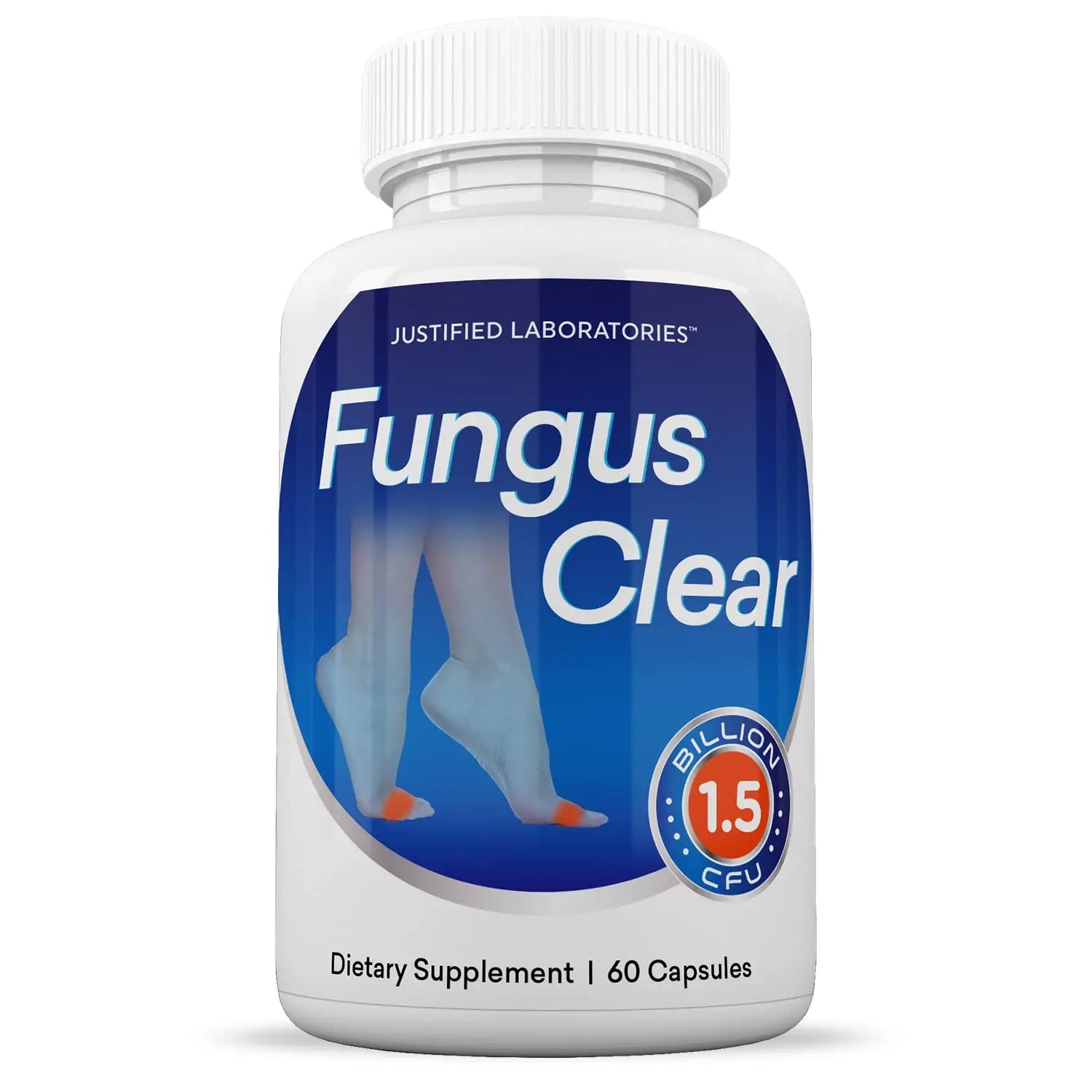 Justified Laboratories (2 Pack) Fungus Clear 1.5 Billion CFU Probiotic Pills 120 Capsules Justified Laboratories Au supplements