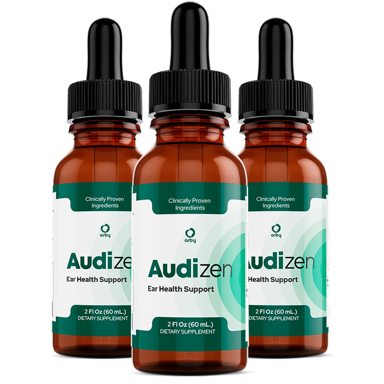 Audizen Drops – Natural Daily Liquid Supplement with Herbal Extracts, Maca Root, Green Tea, Grape Seed & Ginseng – Non-GMO, Gluten-Free, Plant-Based, GMP Certified, Made in USA - 30ml, 3 Month Supply Orby Au supplements