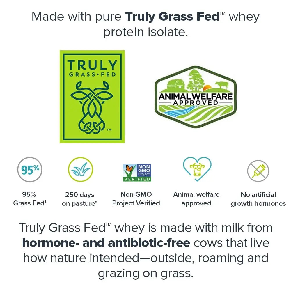 LEGION Whey+ Vanilla Whey Isolate Protein Powder from Grass Fed Cows - Low Carb LEGION Au supplements