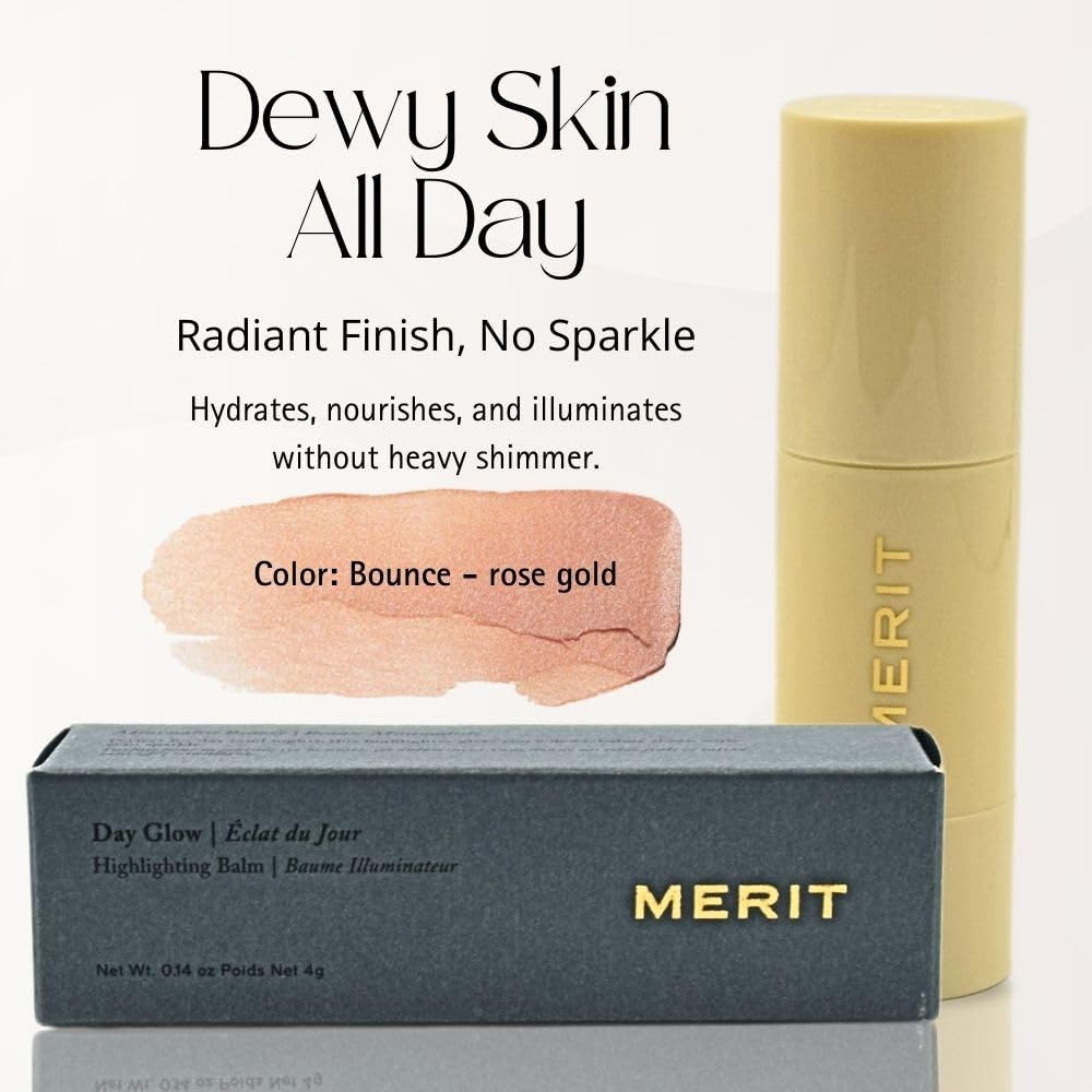 MERIT Day Glow Dewy Highlighting Balm Bounce Merit Au supplements