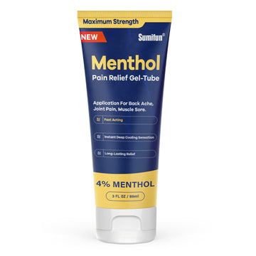Sumifun Menthol Pain Relief Gel-Tube-3 FL OZ Tube (Pack of 1)- for Knee & Lower Back Pain Relief, Sore Muscle Relief, Neck Pain Relief, Shoulder Pain Relief Sumifun Au supplements