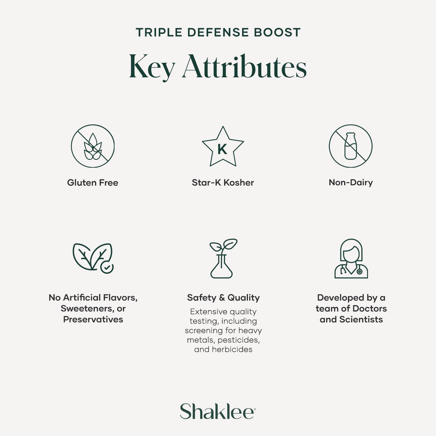 Shaklee - Triple Defense Boost - 20 Servings Shaklee Au supplements