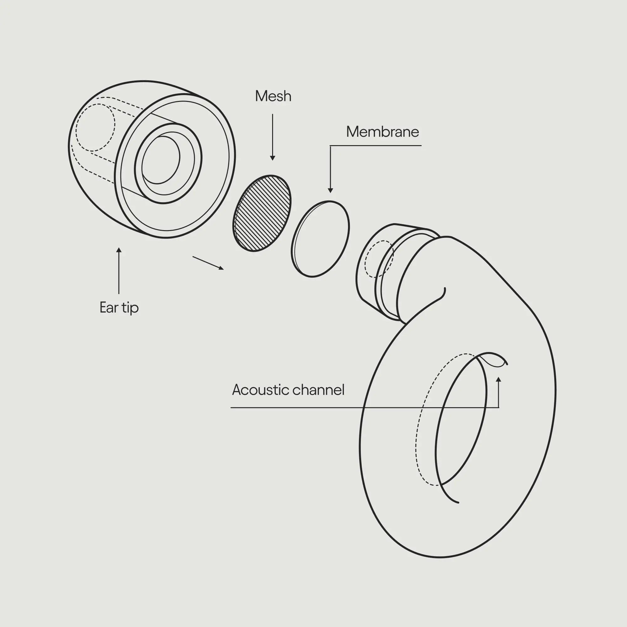 Loop Experience Ear Plugs for Concerts – High Fidelity Hearing Protection Loop Au supplements