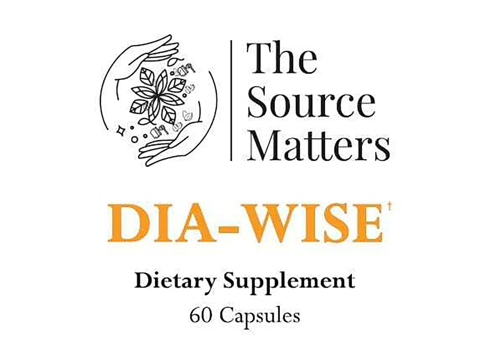 The Source Matters Dia-Wise Metabolic Health Supplement | Alpha Lipoic Acid, Cinnulin Capsules, Biotin, Chromium, Vanadyl Sulfate, Vitamin B for AMPK Activation (60 Count) THE SOURCE MATTERS Au supplements