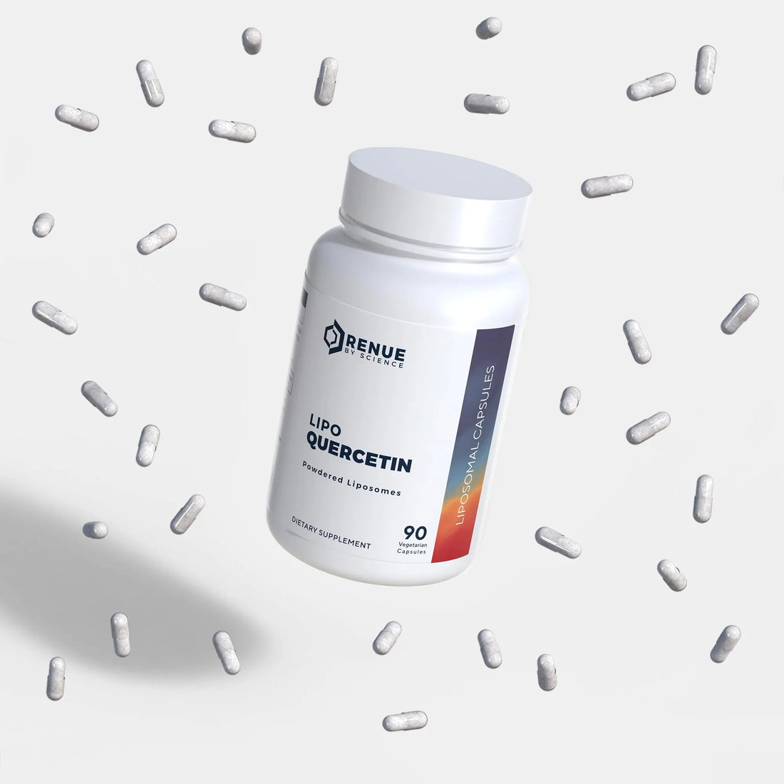 Renue By Science Quercetin | High Strength Liposomal Quercetin Supplements | 90 Quercitin Capsules - 150mg Quercetin per Serving | Non-GMO | Made in The USA & Third-Party Tested Renue By Science Au supplements