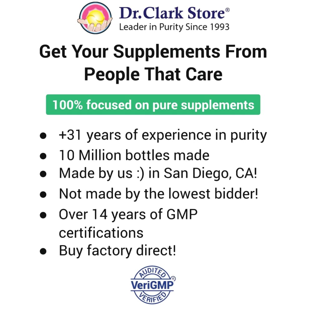 Dr Clark Green Black Walnut Blend - Freeze Dried Hull Dietary Supplement, Extra Strength Formula from All Natural Walnuts, Supports Healthy Intestinal Environment, 360mg, 50 Gelatin Capsules Dr Clark Store Au supplements