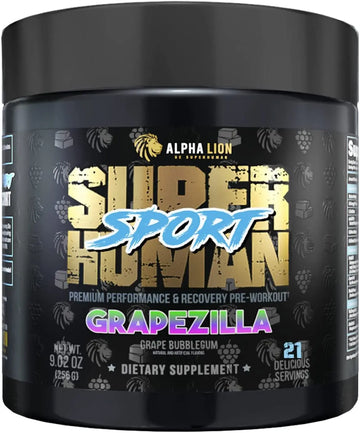 Alpha Lion Superhuman Sport Pre Workout Powder, Preworkout for Men & Women ALPHA LION Au supplements