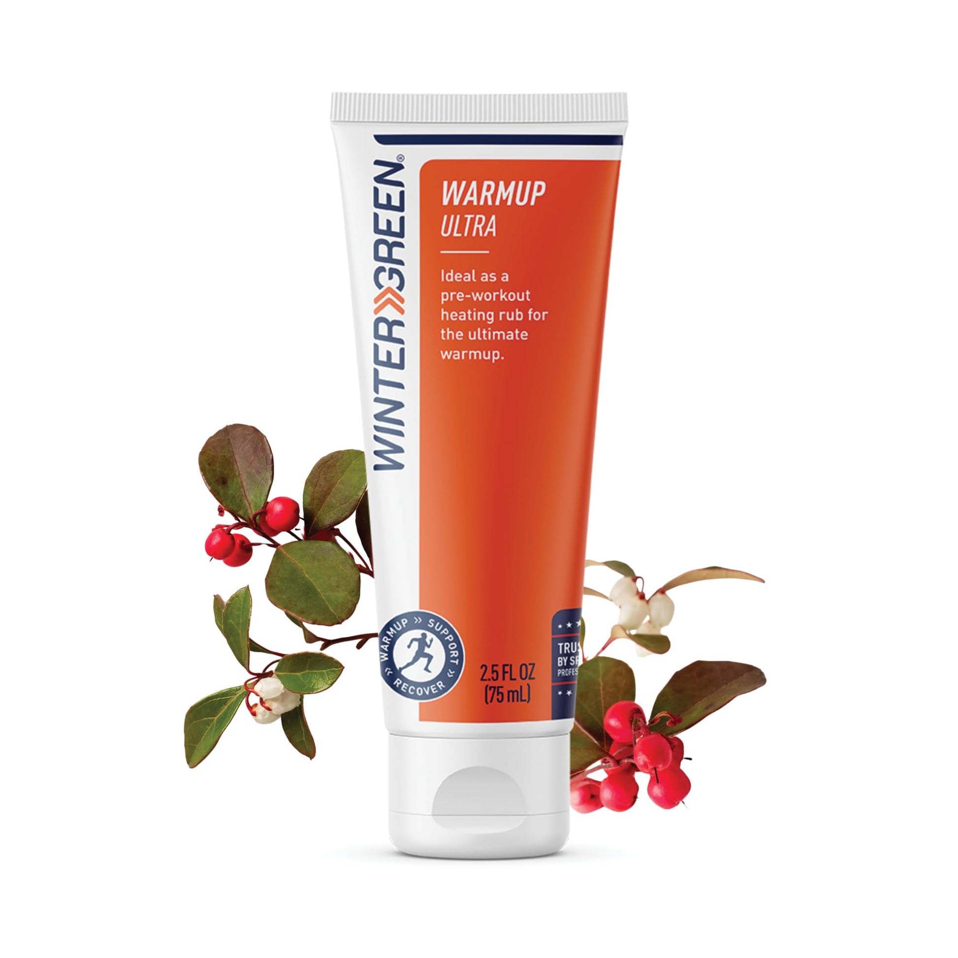 Wintergreen Muscle Warmup Lotion, 2.5 oz – Pre-Workout Heating Rub with Menthol and Capsicum, Heats and Relaxes Before Training, Body Gel for Athletes Wintergreen Au supplements