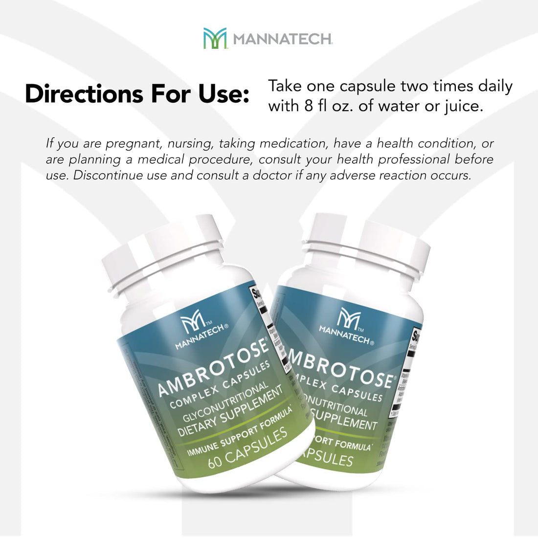 Mannatech® Ambrotose® Complex 60 Capsules Mannatech Au supplements