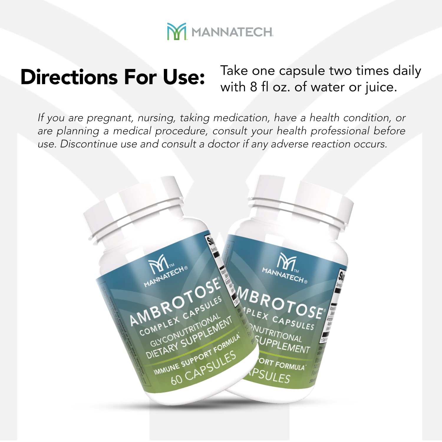 Mannatech® Ambrotose® Complex 60 Capsules Mannatech Au supplements