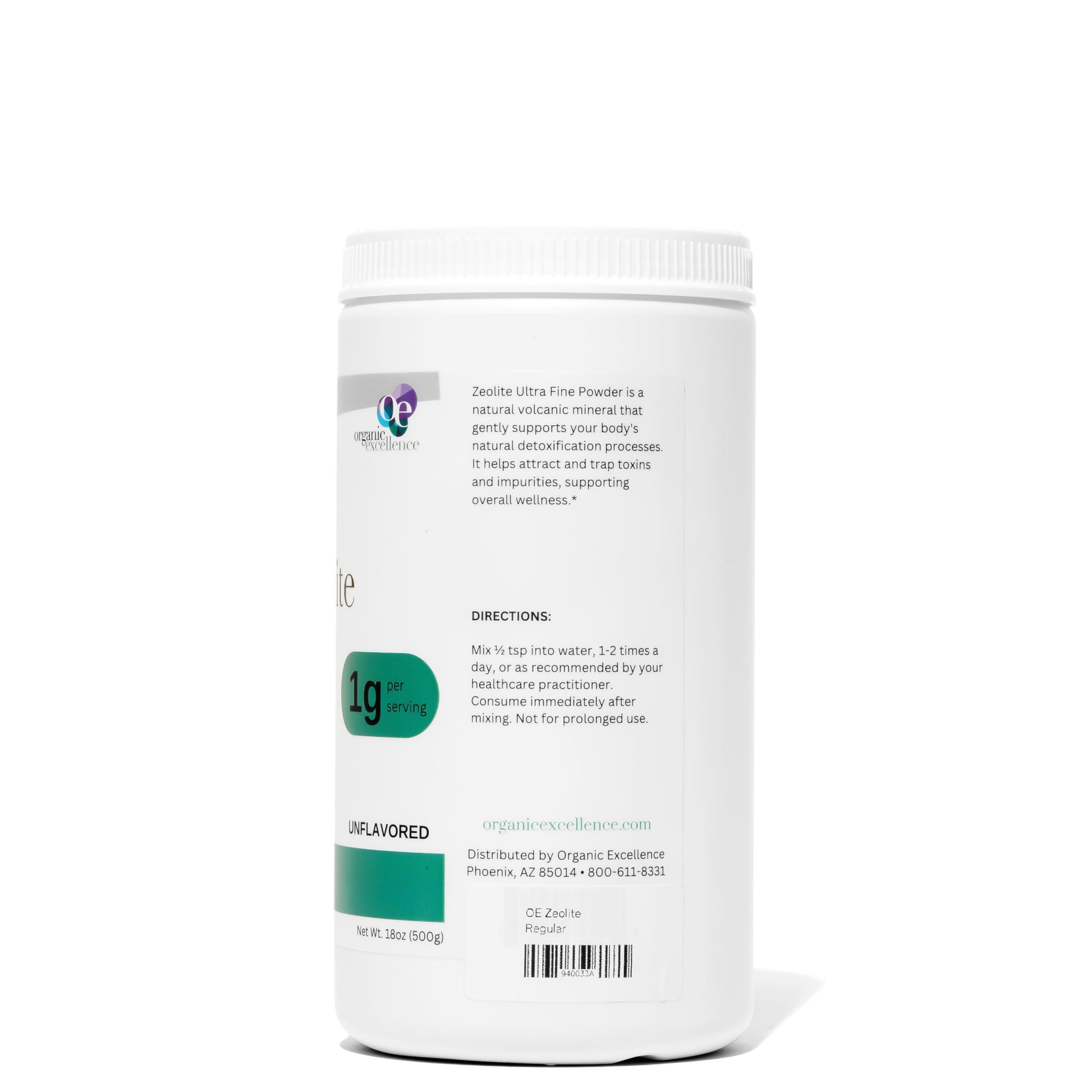 Organic Excellence Zeolite Clinoptilolite Powder – Pure Micronized Mineral Supplement – Supports Gut Health, Cleansing Support & Internal Balance – Non-GMO, Vegan – 500 Servings Organic Excellence Au supplements