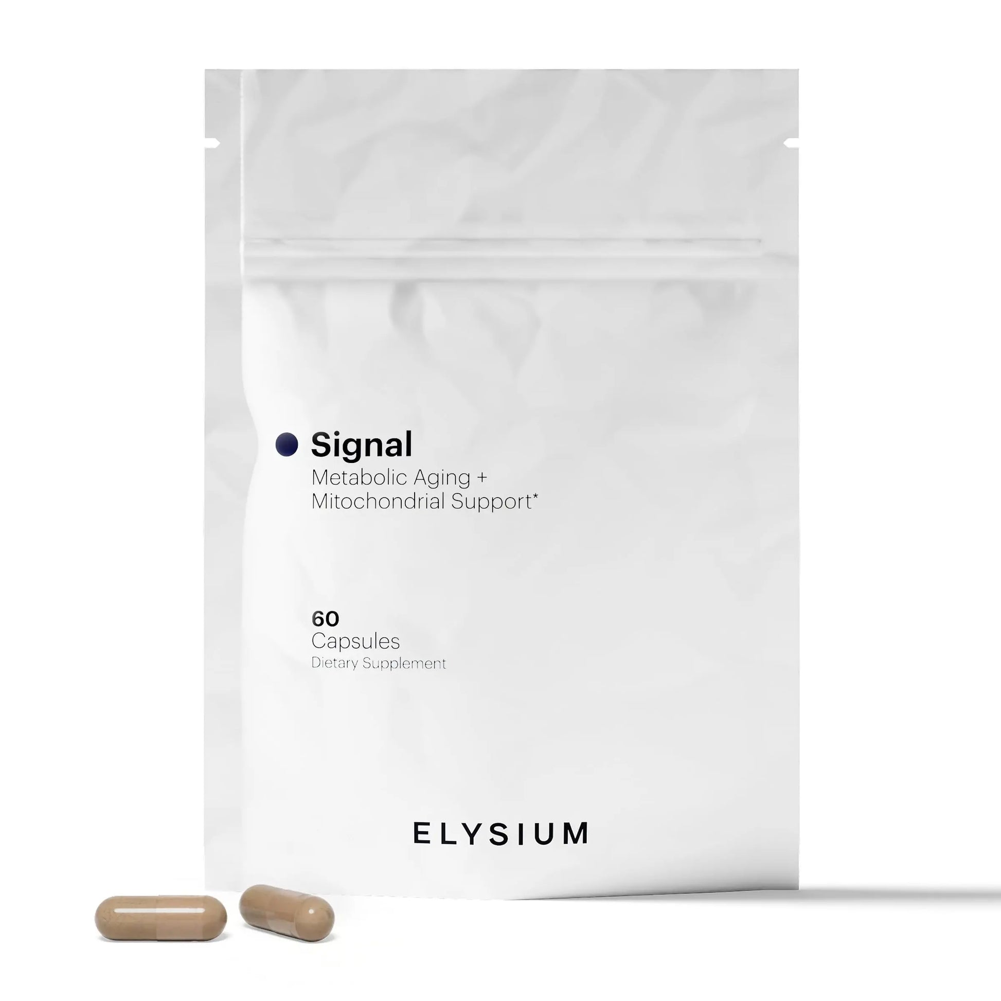 ELYSIUM Signal NMN Supplement - Clinically Proven to Support NAD+ Production, Mitochondrial Function & Metabolic Health - Nicotinamide Mononucleotide and SIRT3 Activation Complex- 30 Day Supply ELYSIUM Au supplements