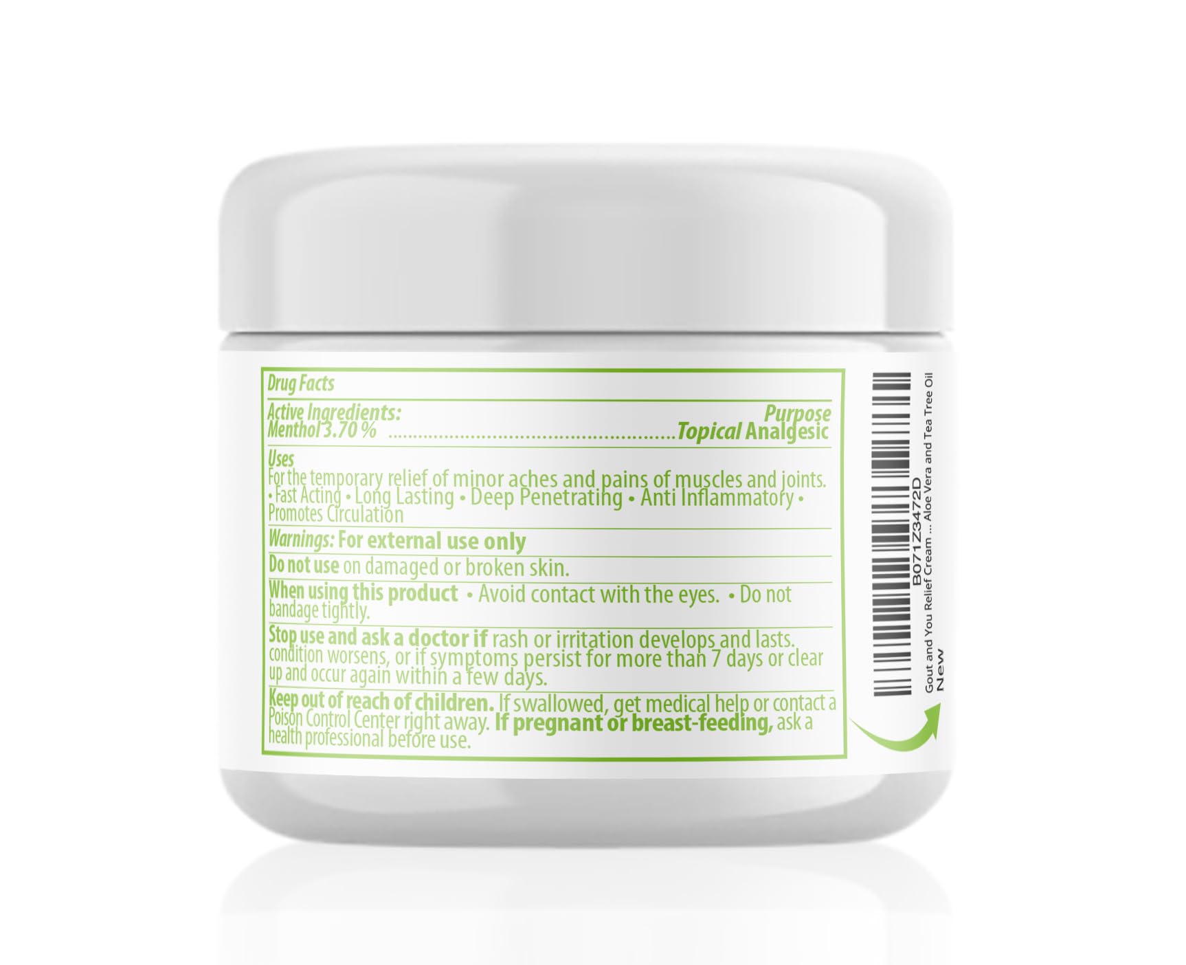 Tart Cherry Extract and Joint & Muscle Relief Cream Bundle Gout and You Au supplements