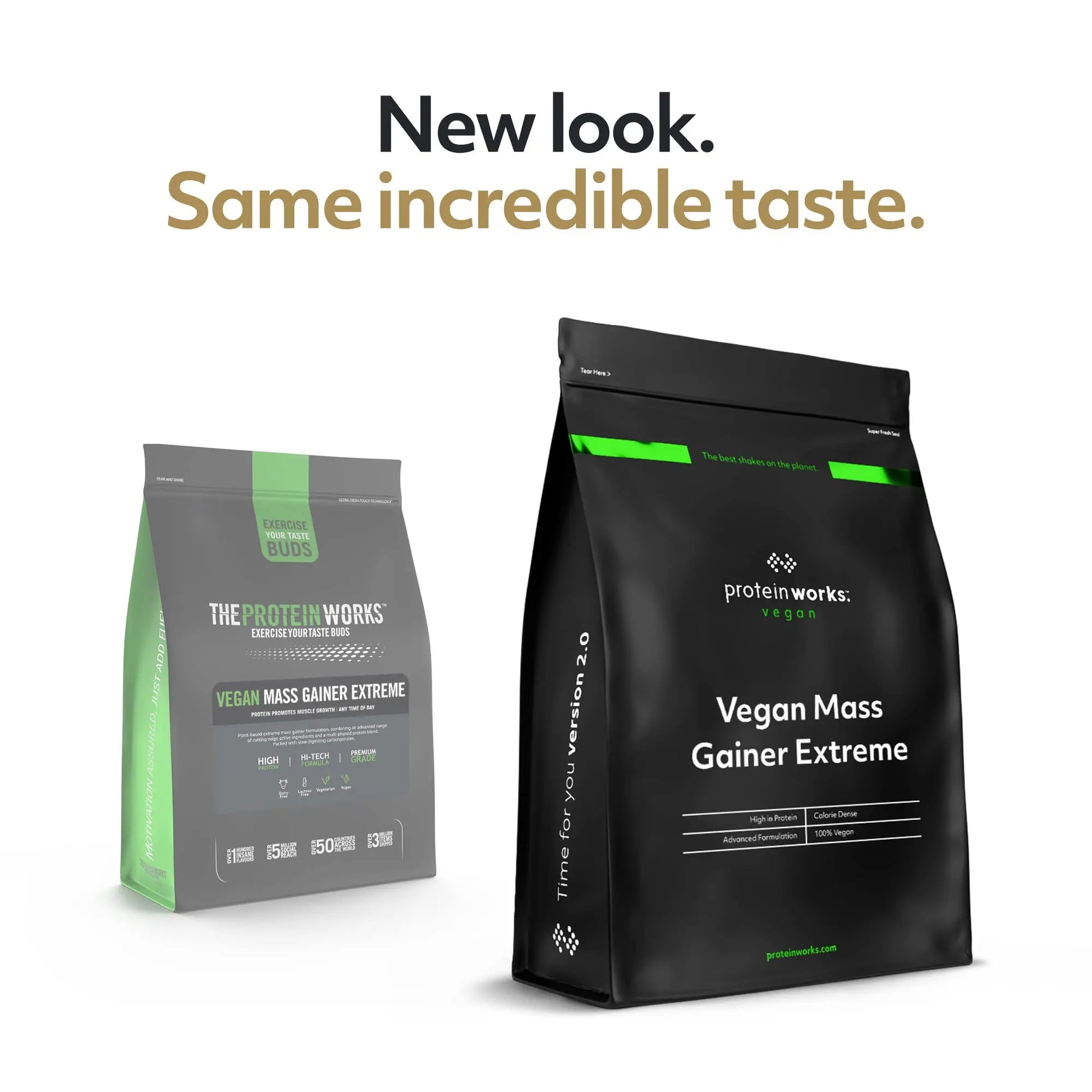 Protein Works - Vegan Mass Gainer Extreme | High Calorie Protein Powder | Weight Gainer Protein Works Au supplements