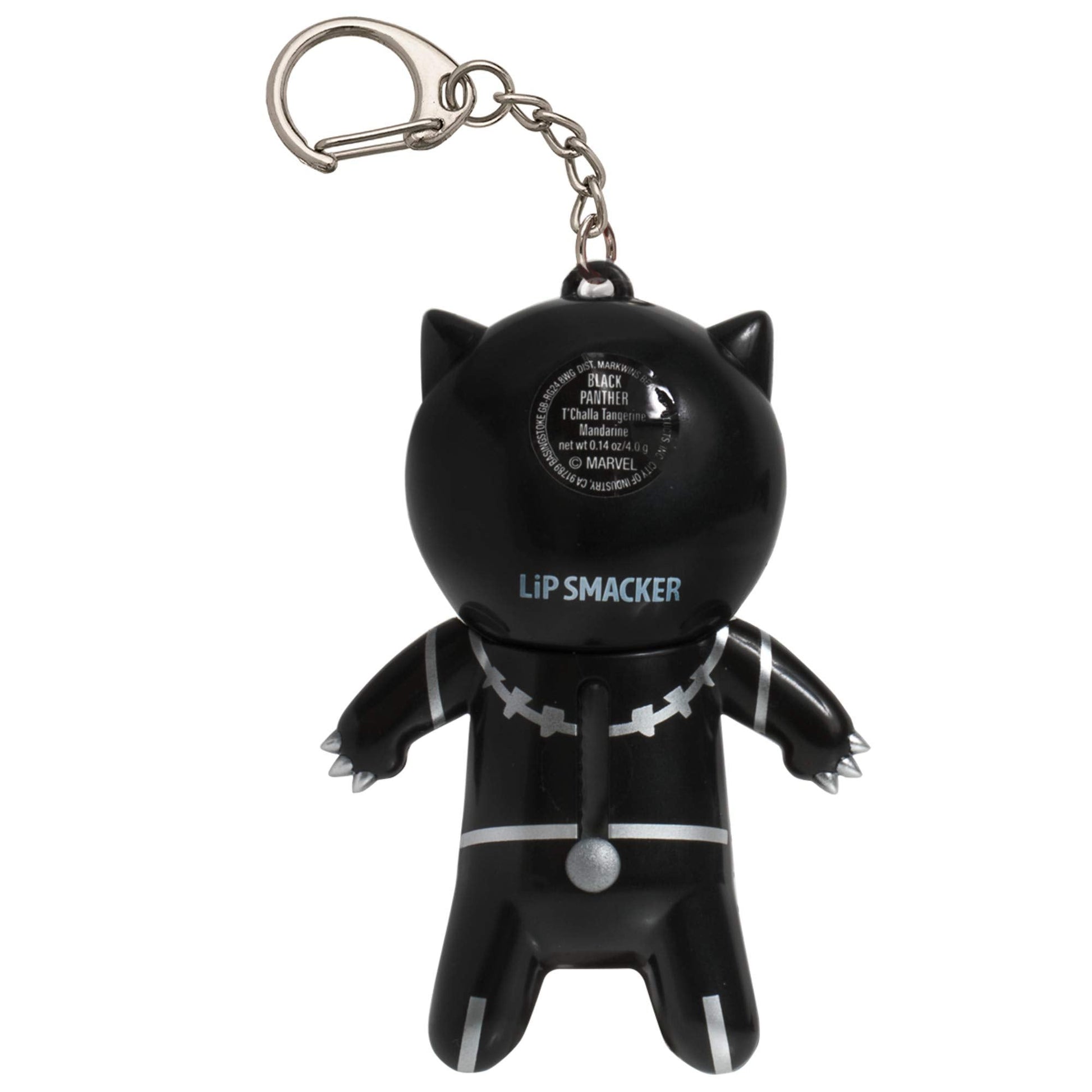 Lip Smacker Marvel Lip Balm Keychain, Clear & Glossy, Fun & Giftable, Cruelty Free - Black Panther Lip Smacker Au supplements