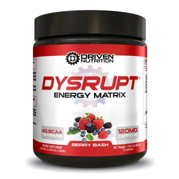 Driven Nutrition DYSRUPT: BCAA + Caffeine with Electrolytes: Sugar & Gluten Free Supplement Driven Nutrition Au supplements