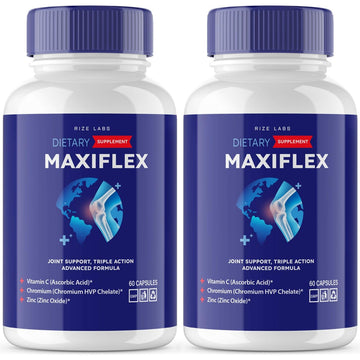 rize labs -Mexiflax All Natural Suppplement, Capsules for Joint Support, Pills for Mobility and Flexibility, Advanced Formula Supplement, Triple Action (120 Capsules) rize labs Au supplements