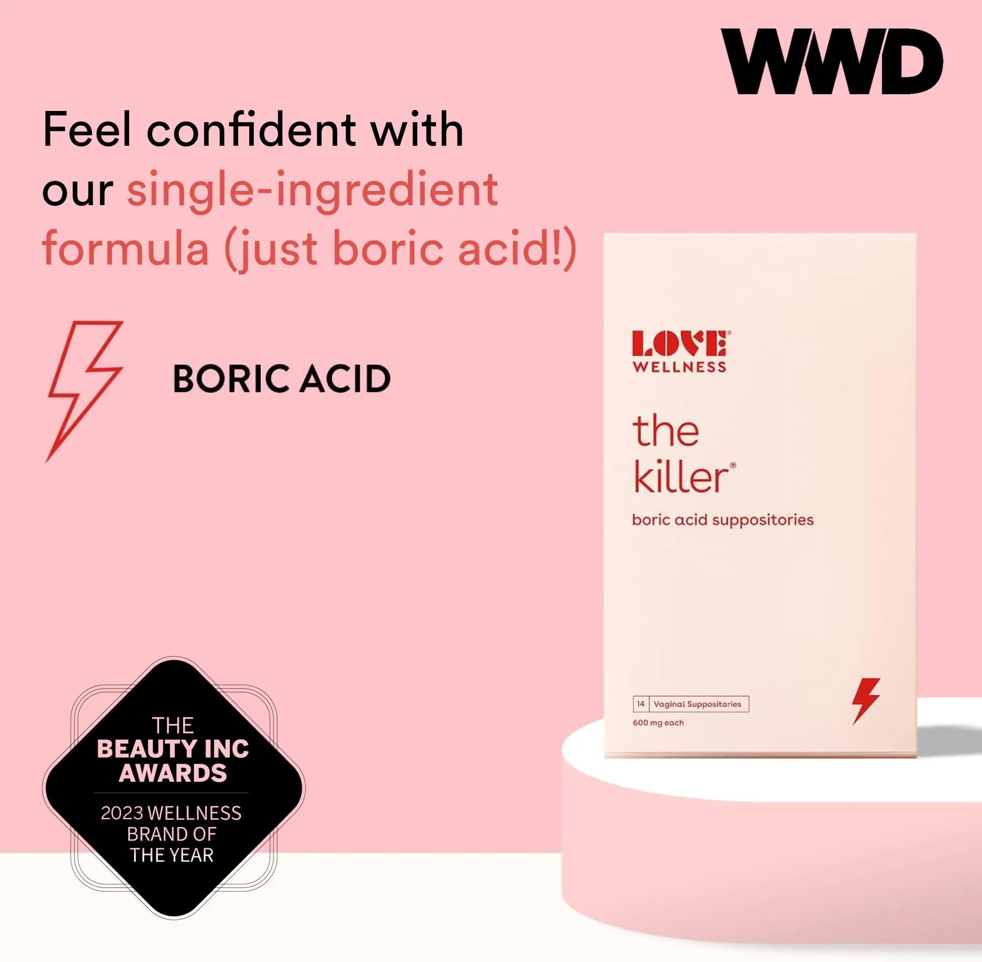 Love Wellness Good Girl Probiotics & The Killer | Vaginal pH Balance Supplement & Boric Acid Suppositories Love Wellness Au supplements