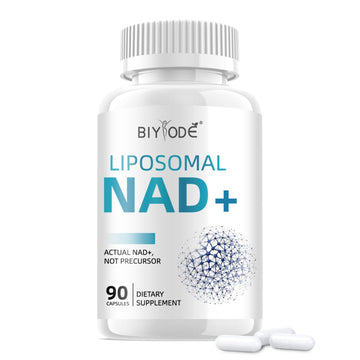 NAD Supplement with Liposomal Resveratrol – 900mg NAD Booster with Quercetin Phytosome for Energy, Focus & Healthy Aging – Cellular Support for Adults 30+ – 80 Capsules, 40-Day Supply BIYODE Au supplements