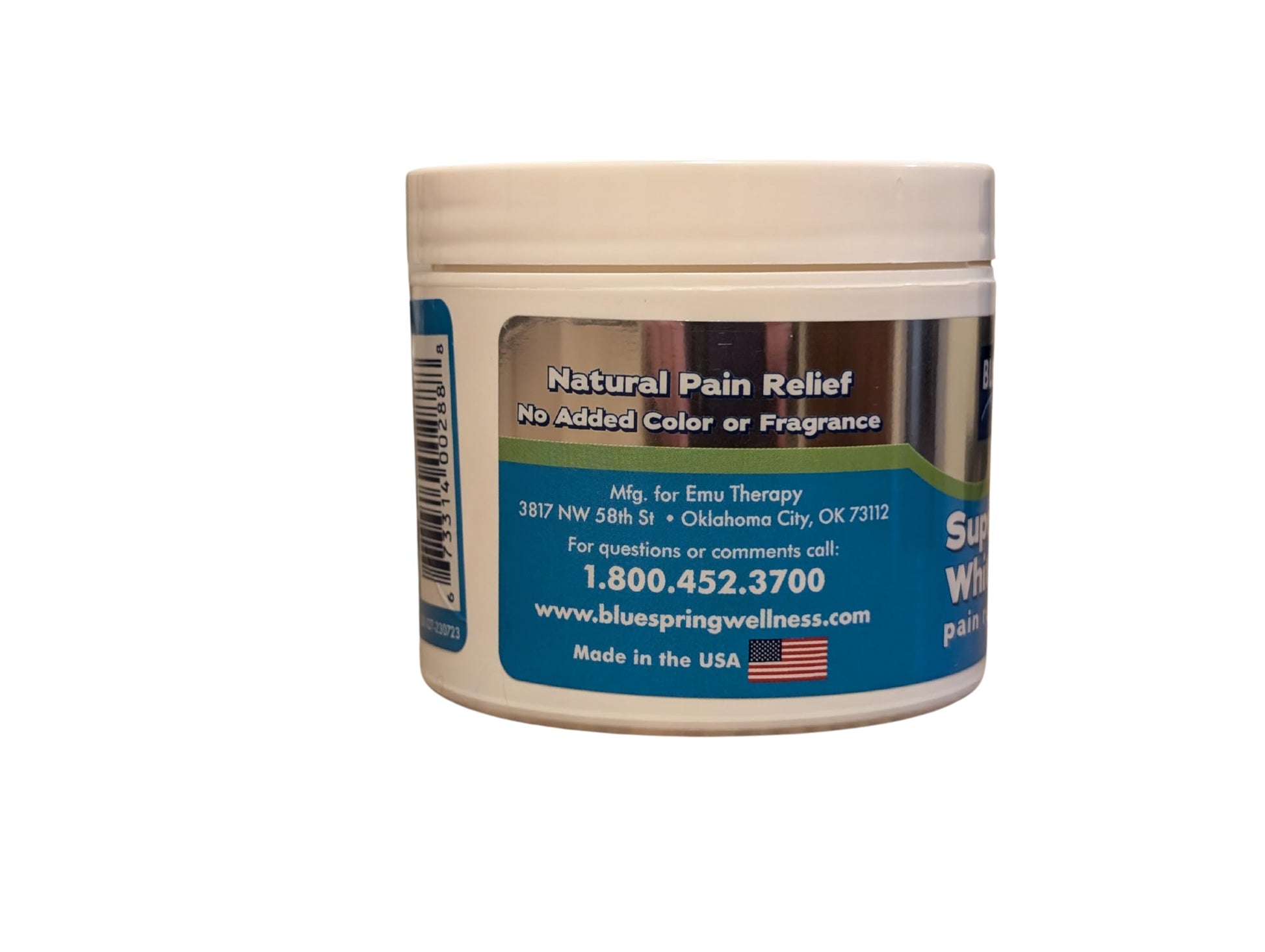 Back Pain Relief Cream with Emu Oil - Super White Stuff Natural Pain Reliever -Topical Cream for Muscle and Joint Pain Relief - Experience Sore Muscle Relief in 5 Minutes - 4 oz Emu Therapy Au supplements