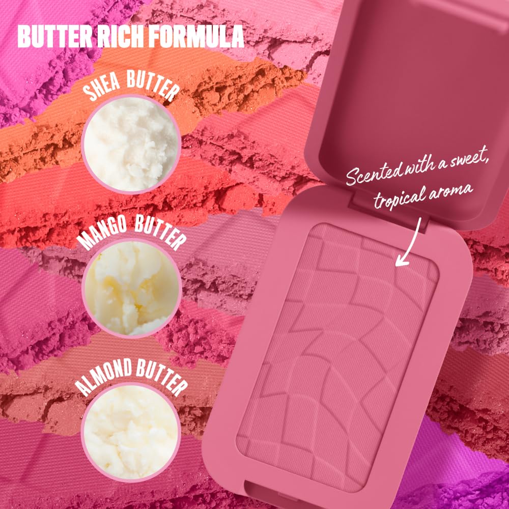 NYX PROFESSIONAL MAKEUP Buttermelt Powder Blush, Fade and Transfer-Resistant Blush, Up to 12HR Make Up Wear, Vegan Formula - For The Butta NYX PROFESSIONAL MAKEUP Au supplements