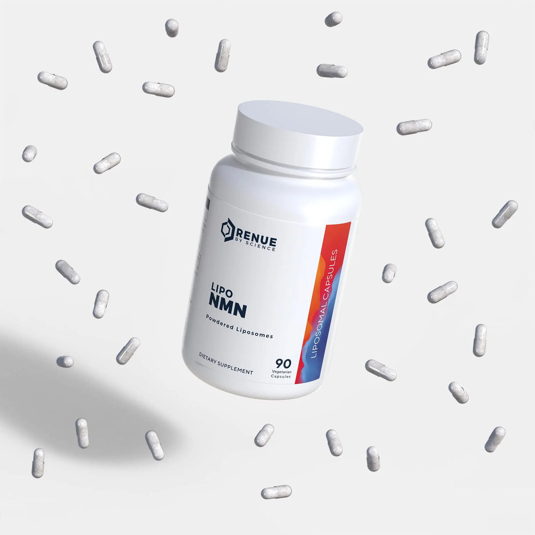 Renue By Science NMN Supplement | 90 Liposomal NMN Capsules - 250mg NMN Nicotinamide Mononucleotide per Serving | Bioavailable Formula for Increased Absorption | Manufactured in The USA Renue By Science Au supplements