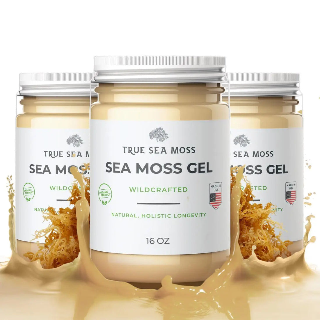 TrueSeaMoss Wildcrafted Irish Sea Moss Gel – Nutritious Raw Seamoss Rich in Minerals TrueSeaMoss Au supplements