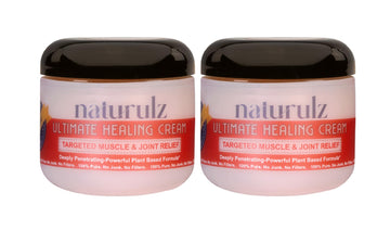 Naturulz Ultimate Healing Cream 4oz Bundle & Save – Plant-Based Topical for Daily Relief of Soreness, Stiffness & Discomfort in Back, Shoulder, Knee, Neck & Foot, Lightweight, Clean Ingredients Naturulz Au supplements