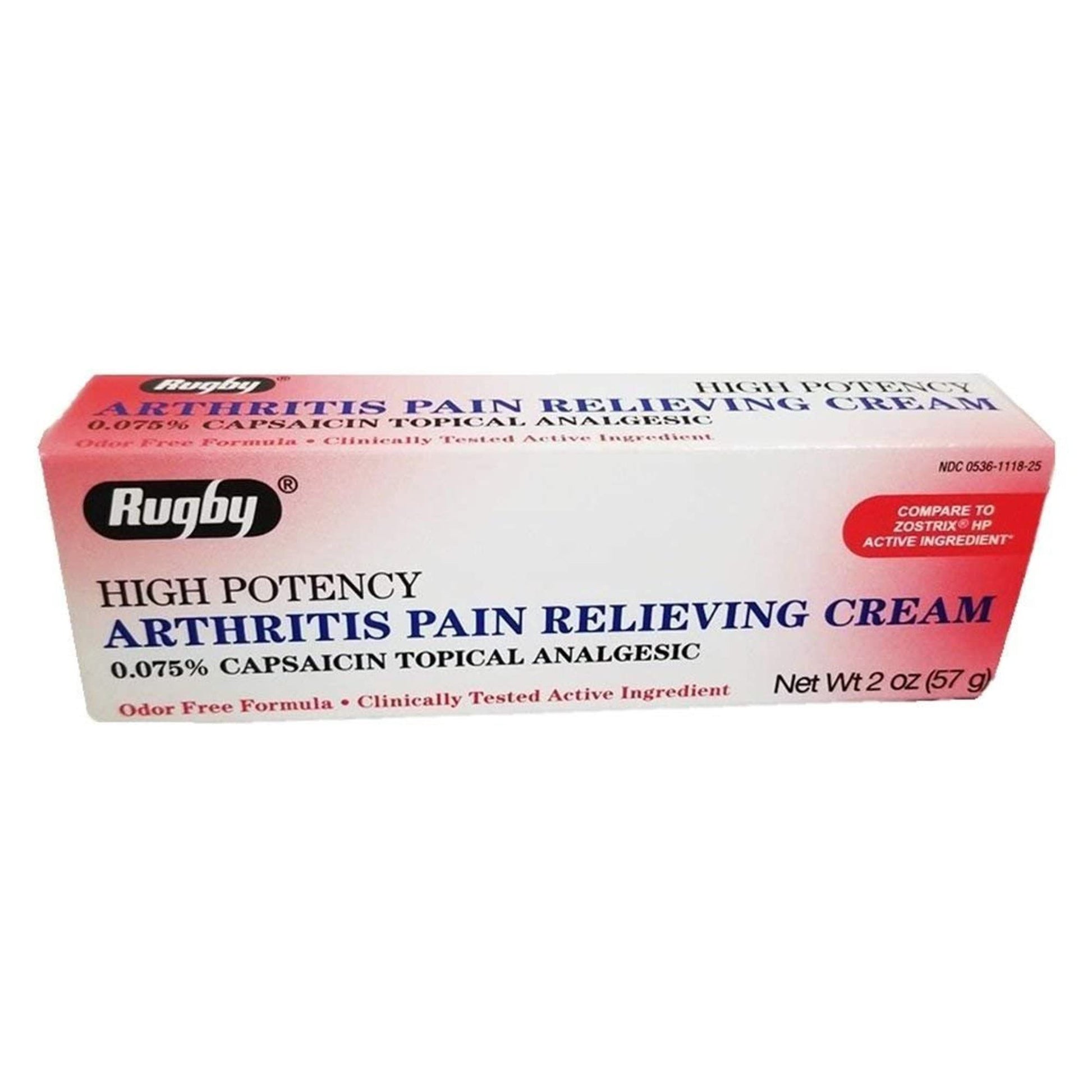 Rugby High Potency Arthritis Pain Relieving Cream, 2 oz Each (Pack of 6) Aus Healthcare Au supplements