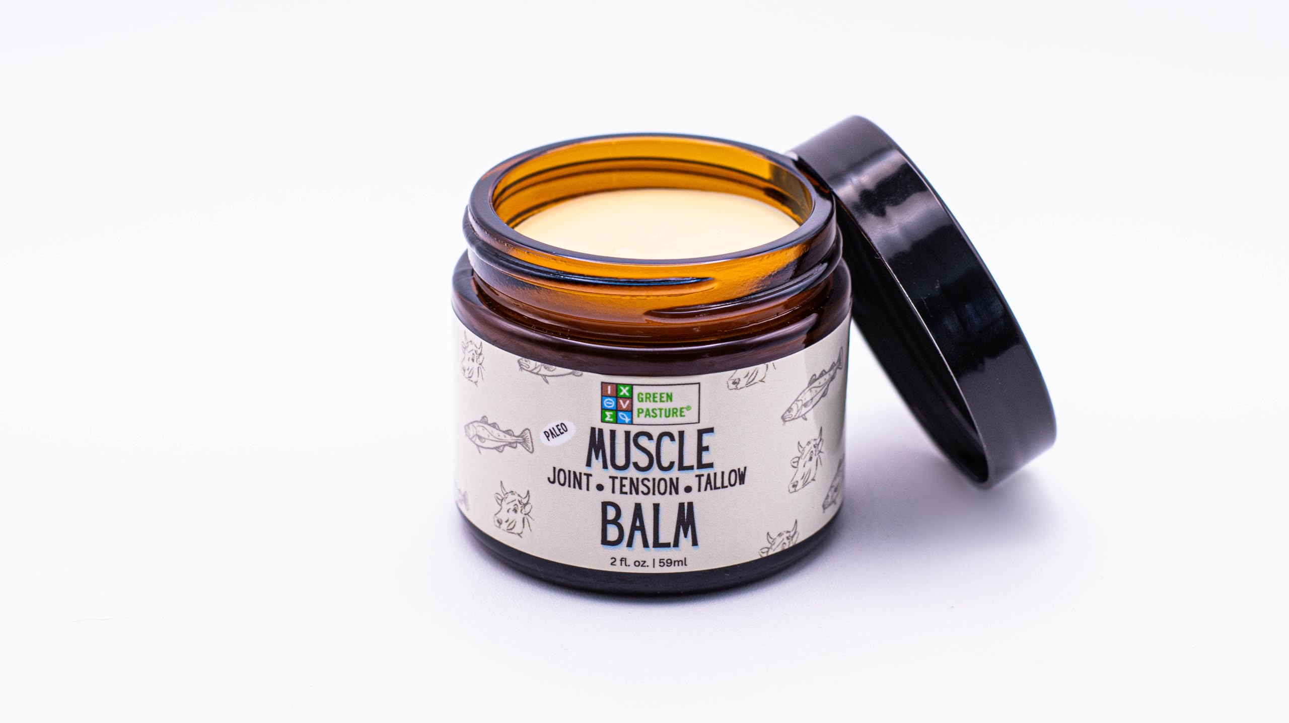 Green Pasture Muscle Balm (Muscle Balm, 2, Fl Oz), Cream Green Pasture Au supplements