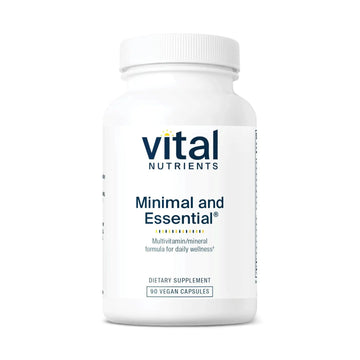 Vital Nutrients Minimal and Essential Multivitamin | Vegetarian One per Day Multi Vitamin, Mineral, & Antioxidant Supplement* | Vital Nutrients Au supplements