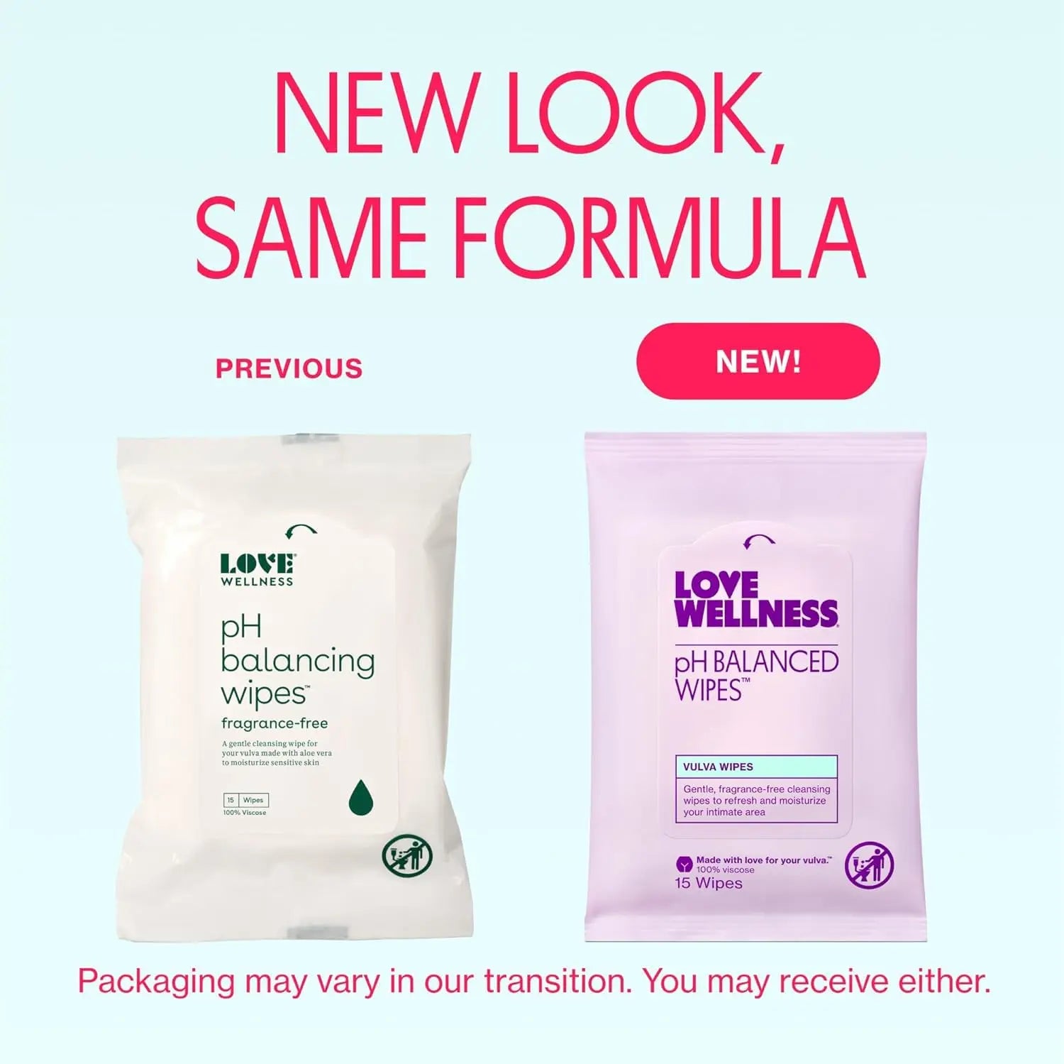 Love Wellness pH Balancing Wipes for Women | Fragrance-Free | Vulva Cleanser for Balanced pH, Intimate Health & Hygiene | Non-Irritating with Aloe Vera for Sensitive Skin | Travel Size | 3-Pack Love Wellness Au supplements