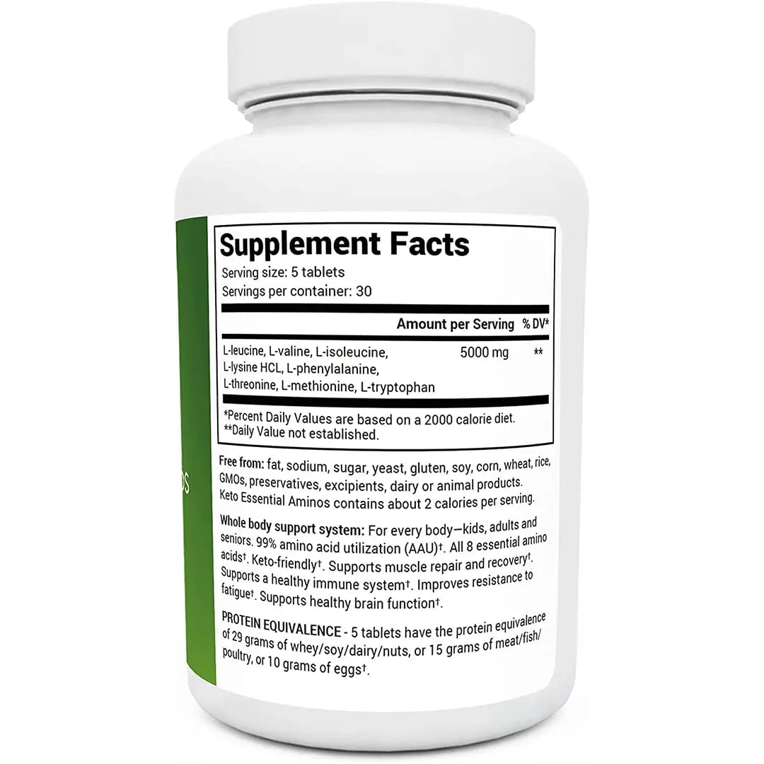 Dr. Berg's Keto Essential Aminos - Contains 8 Essentials Amino Acids -Keto Friendly Dr. Berg Nutritionals Au supplements