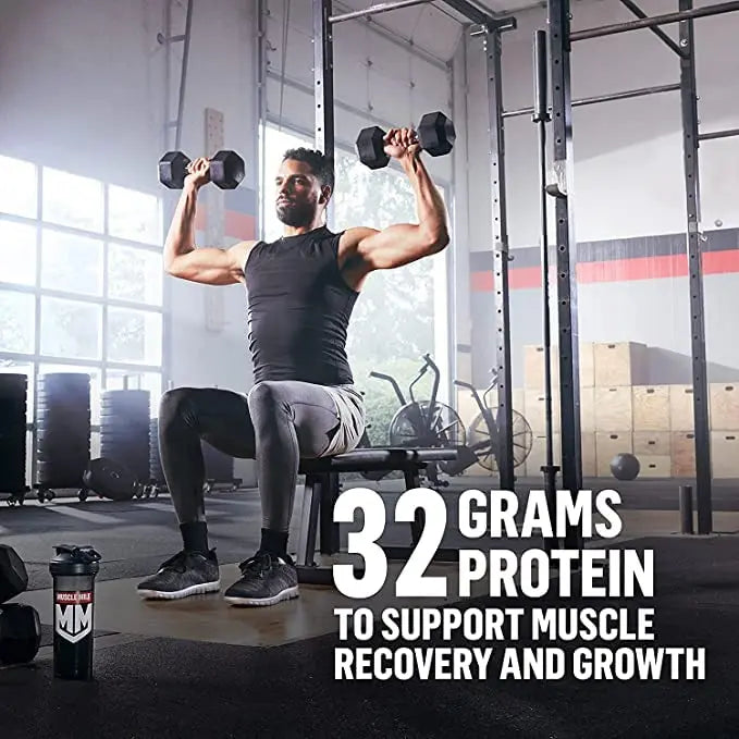 Muscle Milk Genuine Protein Powder, Chocolate, 4.94 Pound, 32 Servings, 32g Protein Muscle Milk Au supplements