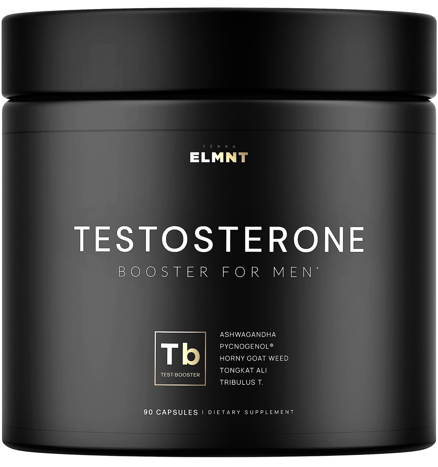 21,800mg Testosterone Booster for Men 8X Strength w. Ashwagandha, Tongkat Ali, Pycnogenol, Tribulus - Total T Male Enhancing Test Booster + Muscle Builder Workout Testosterone Supplement for Men TERRA ELMNT Au supplements
