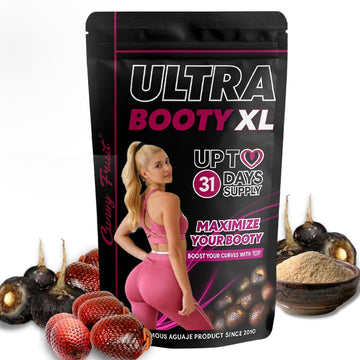 Curvy Fruit Maximum Booty Growth – Ultra Booty Powder with Aguaje + Black Maca – Glute Volume Supplement for Women Curvy Fruit Au supplements