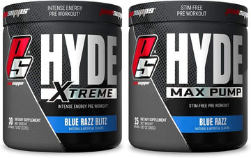 PROSUPPS Hyde Xtreme Blue Razz and Hyde Max Pump Blue Raspberry Bundle PROSUPPS Au supplements