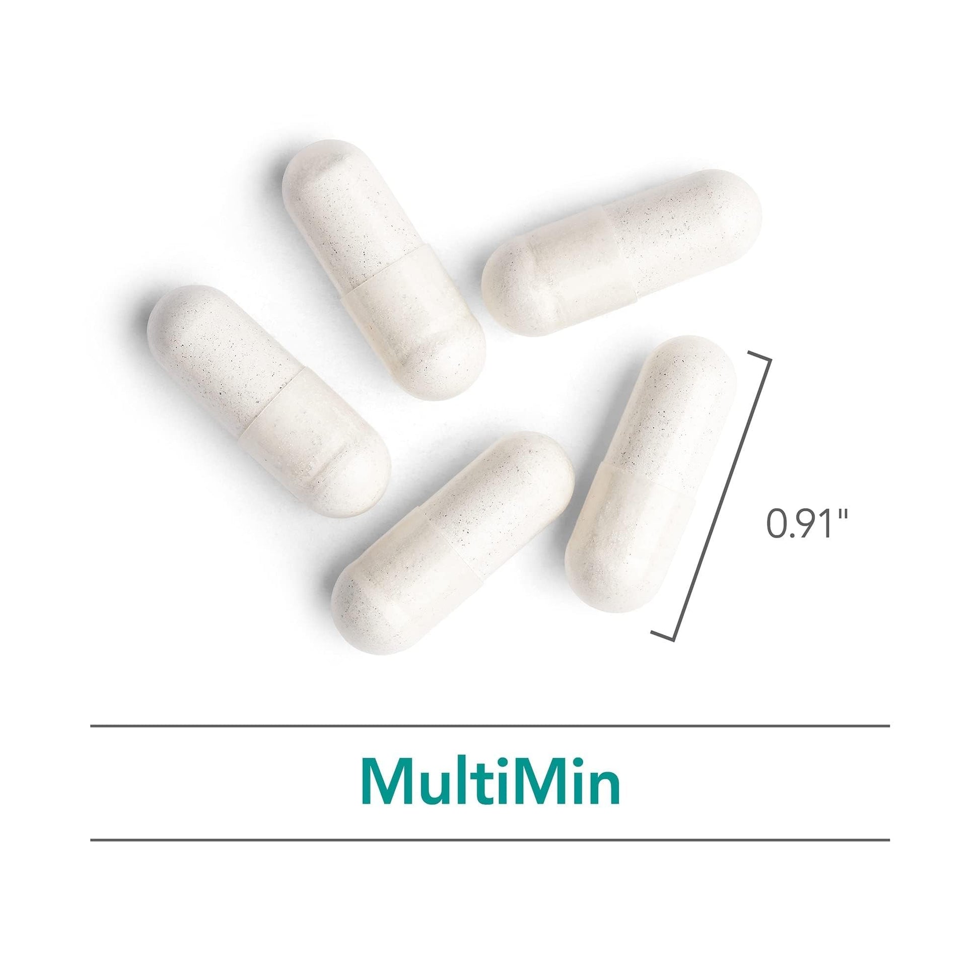 NutriCology MultiMin - Essential Mineral Blend with Macro Trace & Ultra Trace Minerals - Supports Mineral Balance Absorption & Cellular Function - 120 Servings - 120 Vegetarian Capsules Allergy Research Group Au supplements