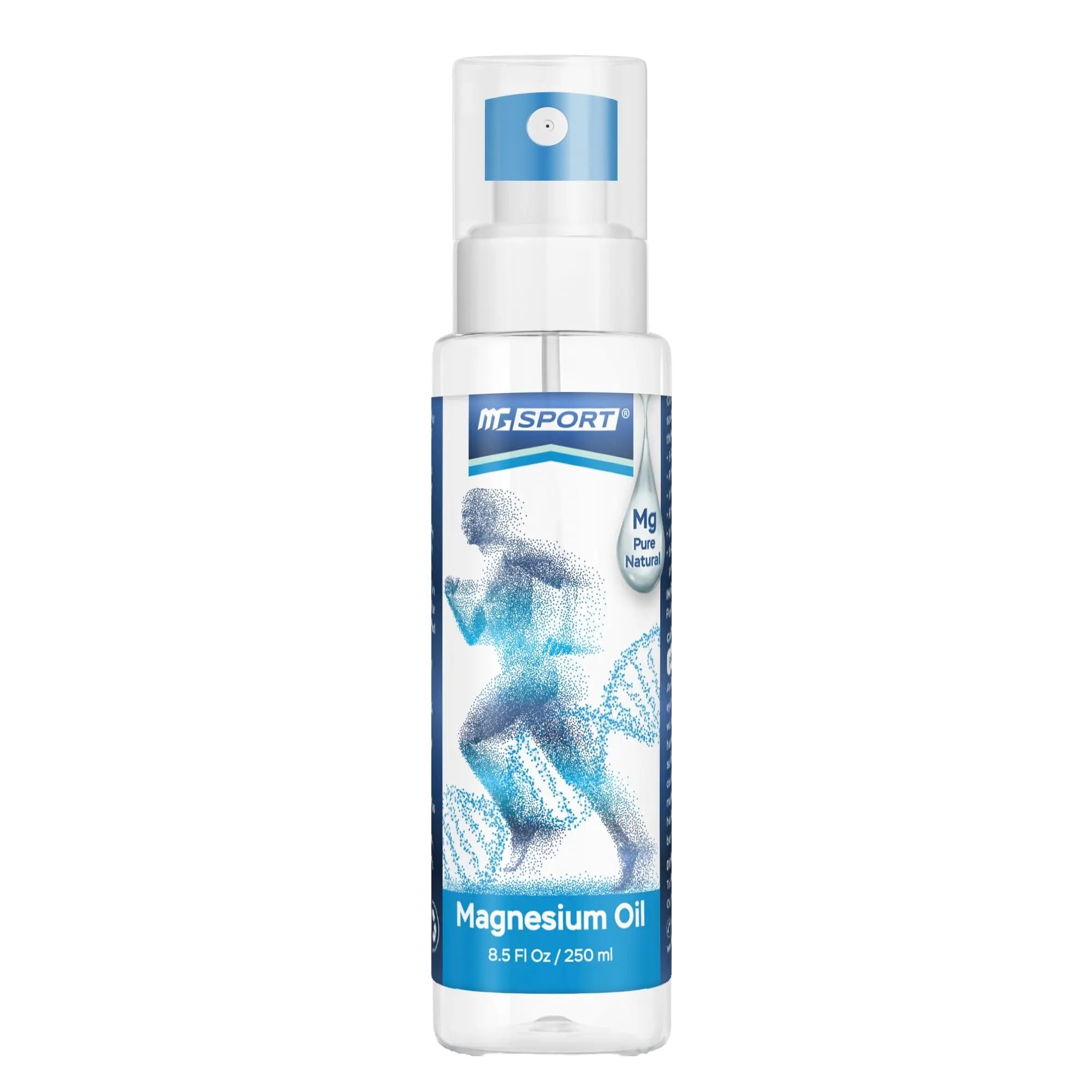 High Absorption Pure Magnesium Oil Spray – 250 ml – 100% Pure Magnesium Chloride MGSPORT Au supplements