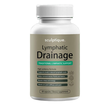 pressurepal Sculptique Lymphatic Drainage Capsules, New Maximum Potency Formula with Dandelion Extract, Cleavers Extract - Supports Cellulite Reduction, Lymphatic Drainage, 60 Capsules (1pcs) pressurepal Au supplements
