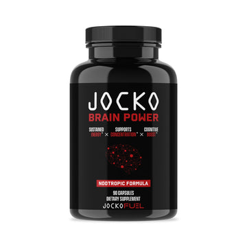 Jocko Fuel Brain Power - Nootropic Dietary Supplements for Memory & Focus wiht L Theanine, L Carnitine- Energy & Focus Supplement (90 Capsules) Jocko Fuel Au supplements