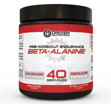 Driven Nutrition Beta Alanine, Unflavored - Preworkout Carnosine Booster for Physical Driven Nutrition Au supplements