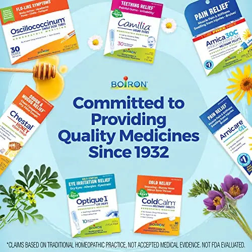 Boiron Hydrastis Canadensis 6C Homeopathic Medicine for Post-Nasal Drip Relief, Excess Mucus Boiron Au supplements