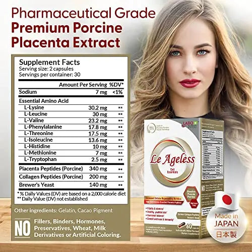 LABO Nutrition Le Ageless – Placenta Cell Rejuvenating Therapy from Japan LABO Nutrition Au supplements