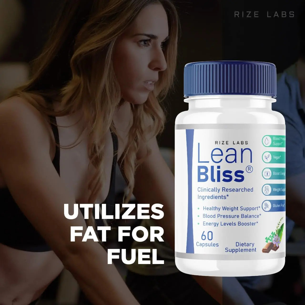 (2 Pack) Lean Bliss Weight Loss Pills, Lean Bliss Fat Burning Formula, LeanBliss Advanced rize labs Au supplements