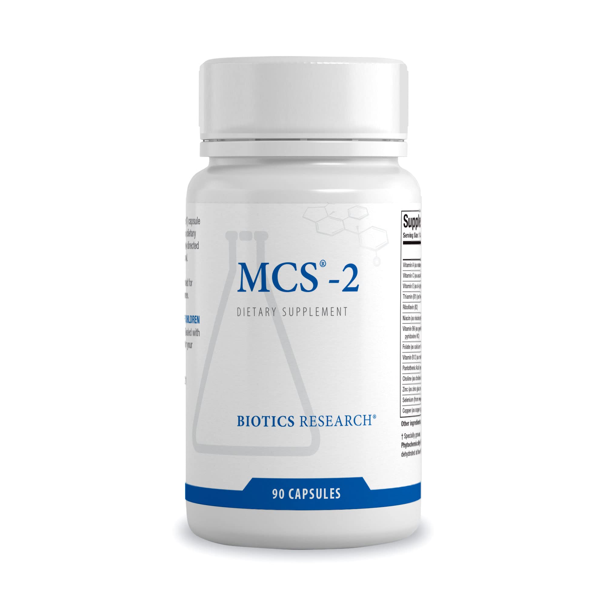 Biotics Research MCS-2 Metabolic Clearing Support, Liver Health, Potent Antioxidant Formula, Milk Thistle, Red Clover, 90 Capsules BIOTICS RESEARCH Au supplements