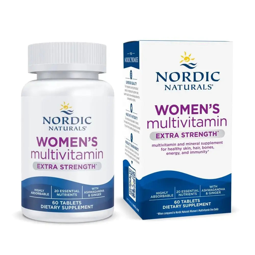 Nordic Naturals Women’s Multivitamin Extra Strength - Skin, Hair, Energy, & Bone Support - Immunity Supplement Nordic Naturals Au supplements