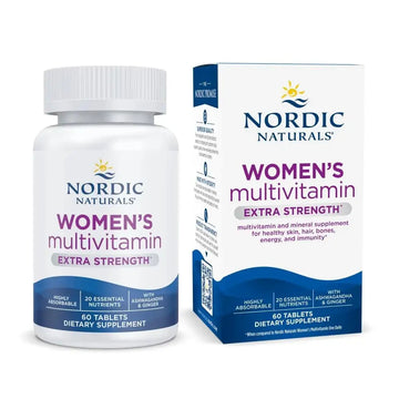Nordic Naturals Women’s Multivitamin Extra Strength - Skin, Hair, Energy, & Bone Support - Immunity Supplement Nordic Naturals Au supplements
